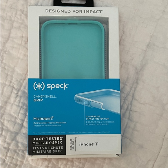 Speck CandyShell Grip Case for iPhone 11 - Teal - Picture 1 of 9